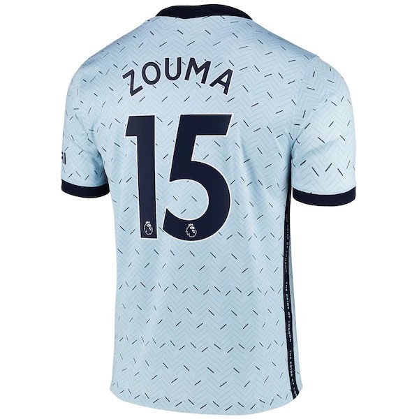 Camiseta Chelsea NO.15 Zouma 2ª 2020-2021 Azul